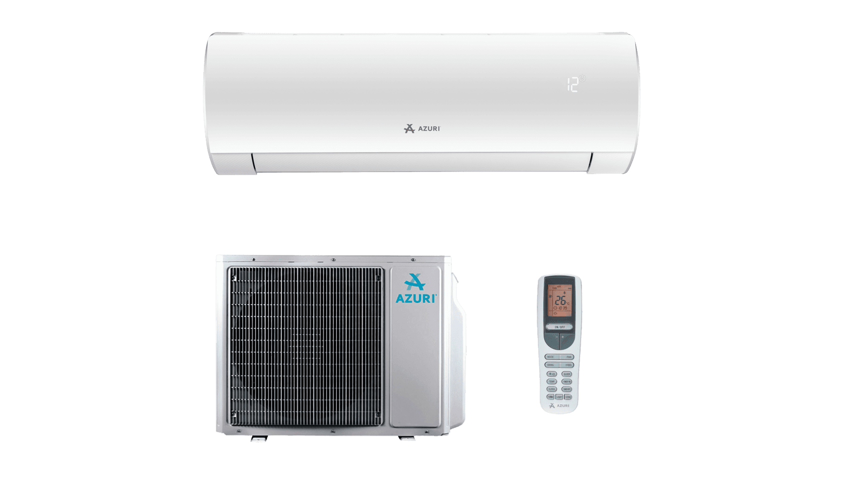 Azuri klima uređaj 3,5kW AZI-WO35VF – Supra Inverter – optimiziran za grijanje