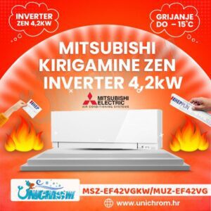 Mitsubishi Electric Kirigamine Zen MSZ-EF42VGKB/MUZ-EF42VG White Bijela 4