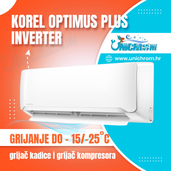Korel Optimus Plus 7.0 kW montirana u konferencijskoj sali