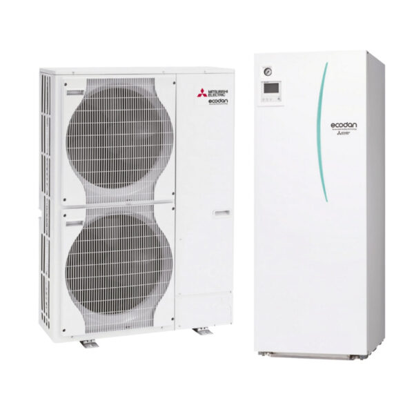 Mitsubishi Electric Ecodan dizalica topline zrak–voda 16 kW PUHZ-SW120YHA/EHST20C-VM6D sa spremnikom potrošne tople vode 200 L
