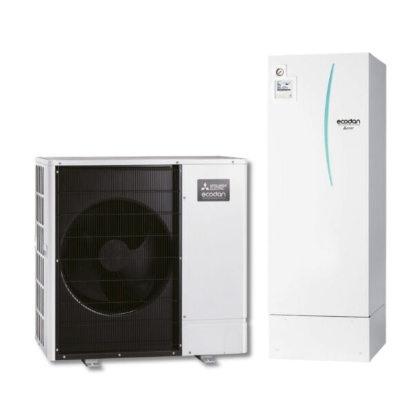 Mitsubishi Electric Ecodan dizalica topline zrak–voda 11,2 kW PUHZ-SW100VAA/EHST20C-VM6D sa spremnikom potrošne tople vode 200 L