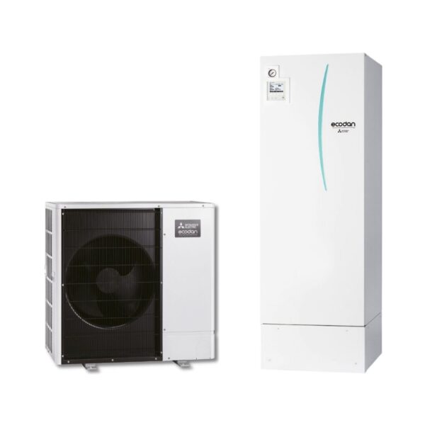 Mitsubishi Electric Ecodan dizalica topline zrak–voda 11,2 kW PUHZ-SW100VAA/ERST30C-VM2ED sa spremnikom potrošne tople vode 300 L