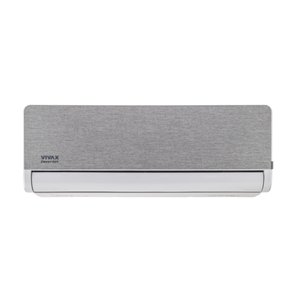 Moderan bočni profil snažnog Vivax H Design 5,2 kW ACP-18CH50AEHI+ SILVER uređaja ravno